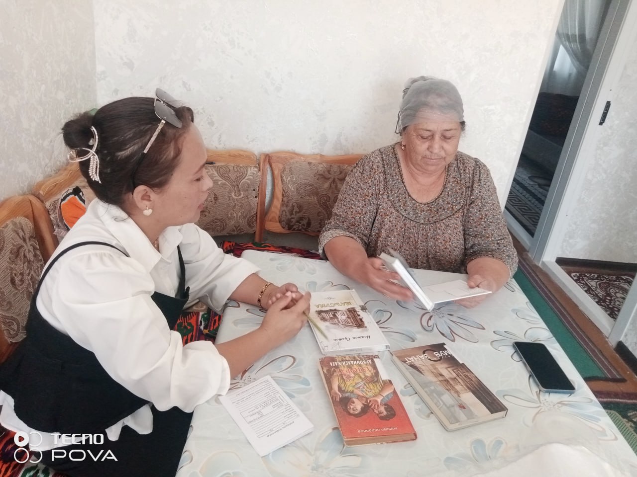 Imkoniyati cheklangan kitobxonlarga xizmat ko‘rsatildi 11.09.2025